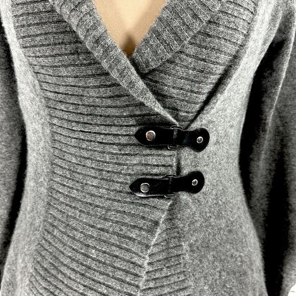 Cynthia Rowley Cashmere Cardigan Small Gray - Picture 11 of 12